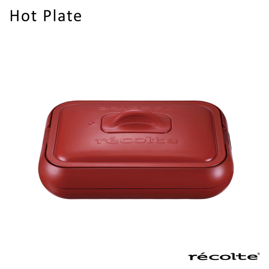 recolte Hot Plate電烤盤/ 紅 eslite誠品