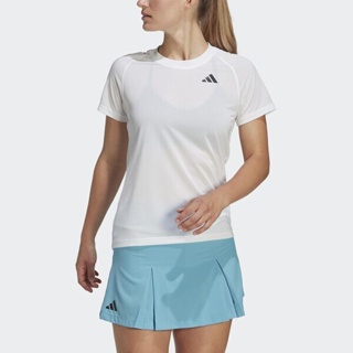 Adidas Club Tee HS1449 女 短袖上衣 網球 運動 休閒 吸濕 排汗 透氣 舒適 白