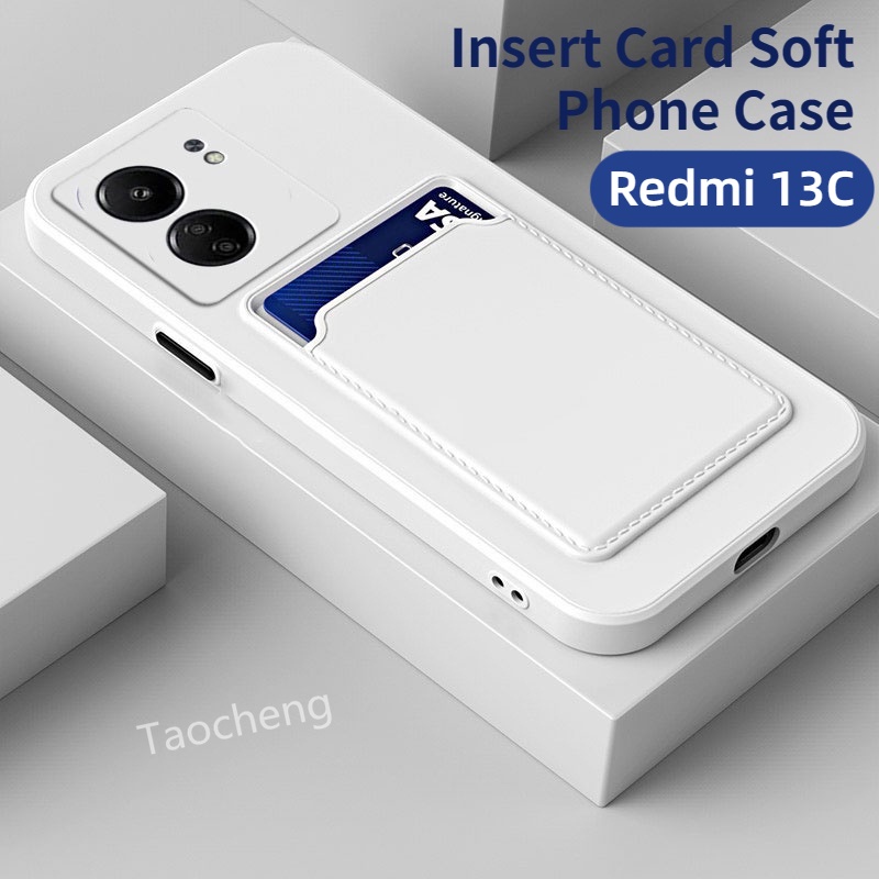 Redmi 13 C 13C Redmi13C 4G 5G 2023 軟矽膠時尚外殼防震保護後蓋插卡手機殼