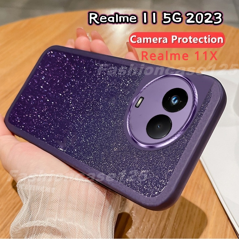 Realme 11 5G 11x 2023 豪華 Bling 閃光外殼適用於 Realme 11 11Pro Realm