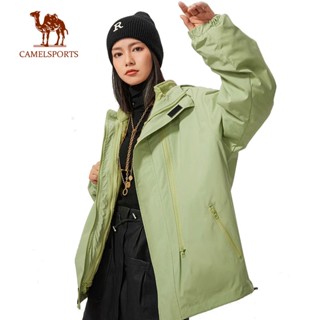 CAMEL SPORTS駱駝 女士男士夾克 3 合 1 防風情侶旅行時尚戶外登山服