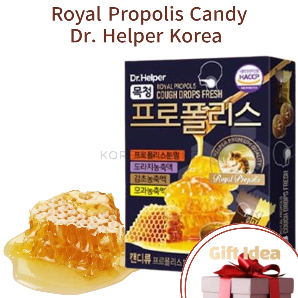 皇家蜂膠糖 9ea x 5Box, 10Box /蜂膠, 桔梗, 甘草, 昆士/Royal Propolis Candy