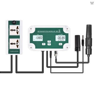 水質測試儀W2826 pH/TDS/TEMP三合一水質控制器 水質pH測試儀 TDS計 水質總溶解固體 美規