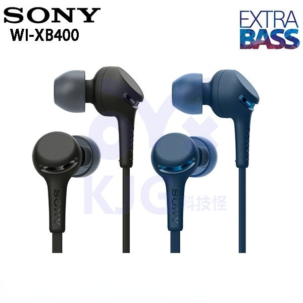 Sony WI-XB400  磁吸式 藍牙5.0 重低音耳塞式耳機 耳機 sony耳機