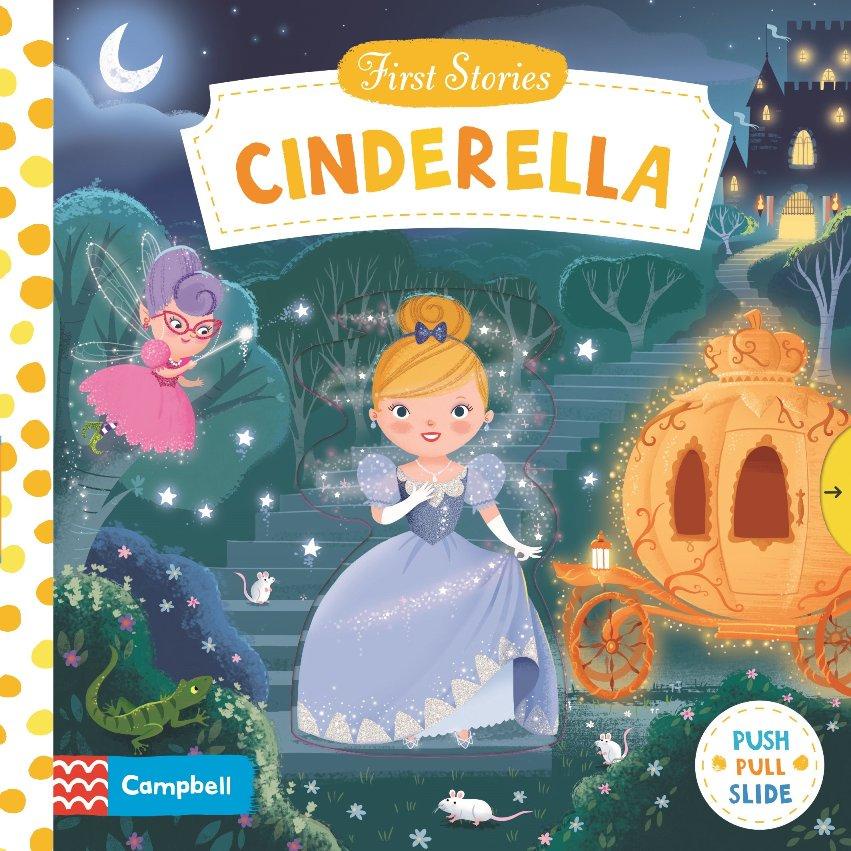 Cinderella (First Stories)(硬頁推拉書)(硬頁書)/Dan Taylor【三民網路書店】