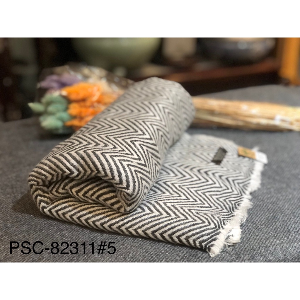 8Ply Pashmina Cashmere 喀什米爾圍巾 披肩(設計款)緊實柔順觸感 PSC-82311#5