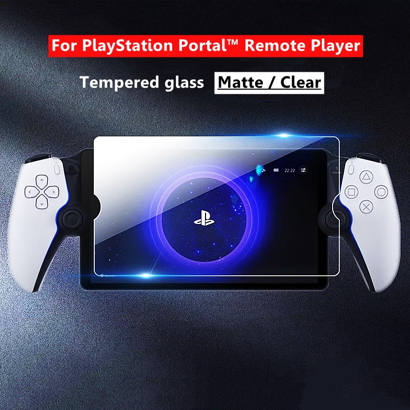 適用於Sony索尼PS5串流掌機PlayStation Portal 8寸遊戲機螢幕保護防指紋鋼化膜Project Q串