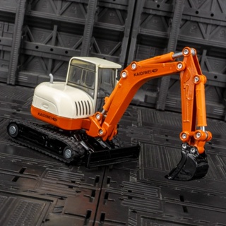 【現貨】凱迪威625001仿真合金挖掘機孩子工程車小挖機履帶挖土機模型玩具 Z4UU
