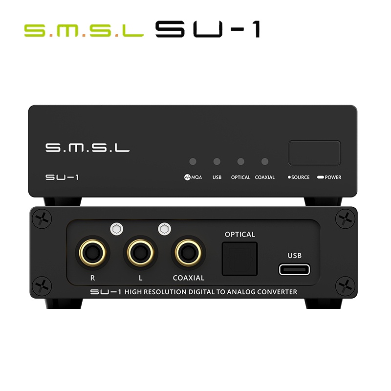 Smsl SU-1 SU1 MQA Audio DAC Hi-Res Audio 迷你桌面解碼器 AK4493S