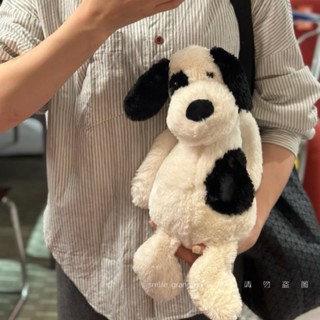 害羞海盜狗公仔毛絨玩具 可愛斑點小狗玩偶 兒童安撫娃娃軟女生禮物