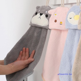 ELLSWORTH手巾超吸水性可愛的動物沐浴珊瑚絨絞刑兒童浴巾廚房用品