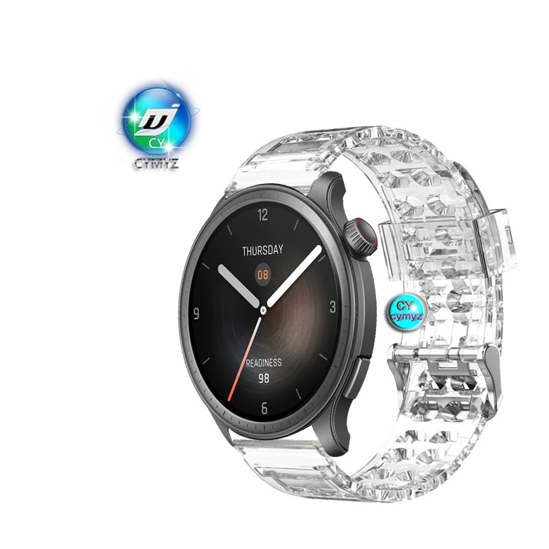 Amazfit Balance 錶帶 Amazfit GTR 5 錶帶 TPU透明錶帶 運動腕帶