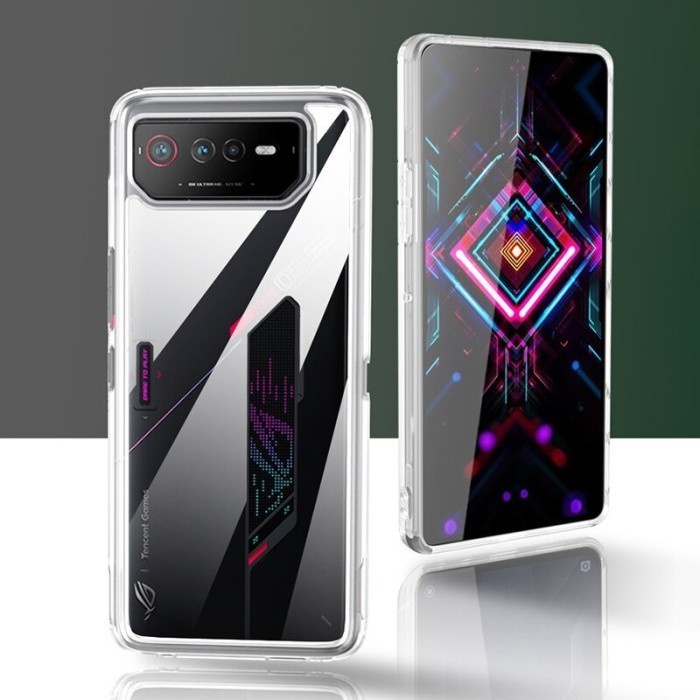 華碩 手機殼 Asus Rog Phone 6 Rog Phone 6 Pro 手機殼設計水晶外殼