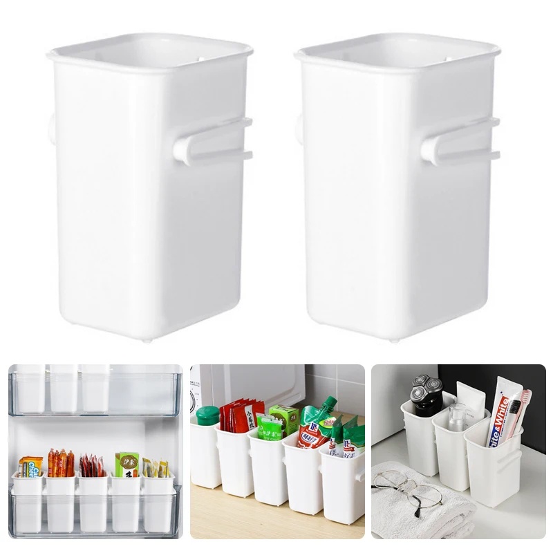 廚房雜物收納盒/冷凍收納架/冰箱側門儲物盒帶扣/冰箱隔板儲物盒/食品分類架