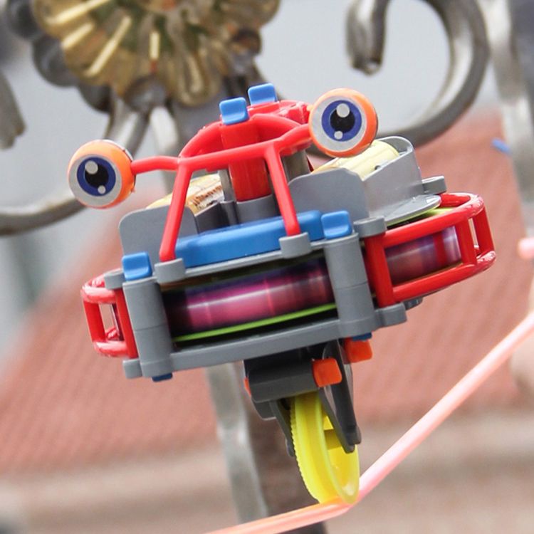黑科技 不倒翁 獨輪車 走鋼絲 獨輪 機器人 新奇 有趣 陀螺儀 地攤電動 玩具