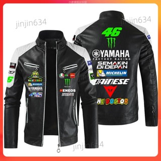 A MOTOGP YAMAHA比賽夾克防風衣46號rossi機車騎行皮衣長袖薄款防雨外套