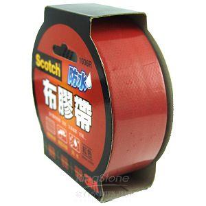 【3M 】2036R紅色強力防水（布）膠帶（36mmX15Y）【金石堂】