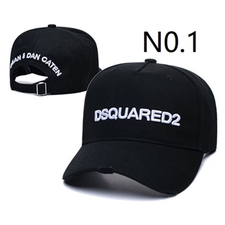 Dsquared2 帽子時尚棒球帽尖頂時尚街頭穿著弧形帽簷女男黑色白色