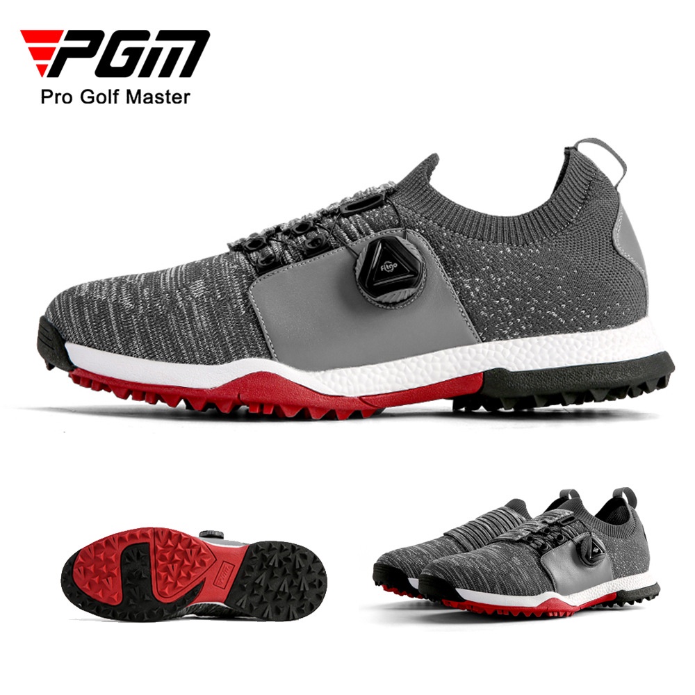 PGM 夏季高爾夫球鞋網面男鞋旋轉扣輕便透氣運動鞋golf鞋 XZ182