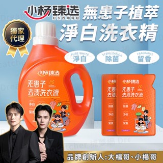 新品上架 無患子去漬洗衣精 瘋狂小楊哥 洗衣精 濃縮洗衣精 洗衣液 洗衣精補充包 亮白洗衣精 植萃淨白抗菌