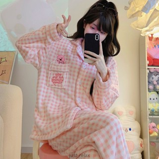 loopy睡衣套裝 冬天 長袖睡衣 珊瑚絨睡衣 居家服套裝 露比 可愛睡衣 小海狸 卡通睡衣 絨毛睡衣 保暖 睡衣女