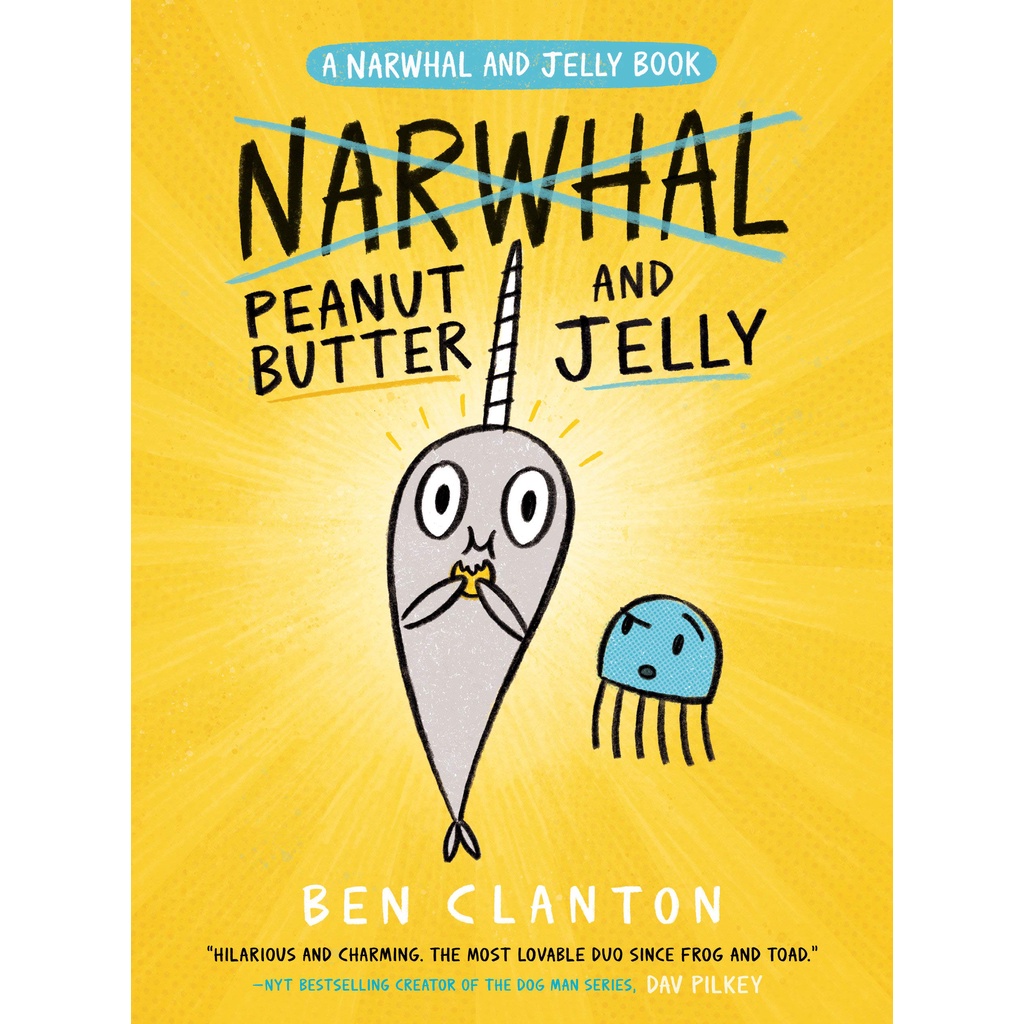 Peanut Butter and Jelly(精裝)/Ben Clanton Narwhal and Jelly 【三民網路書店】