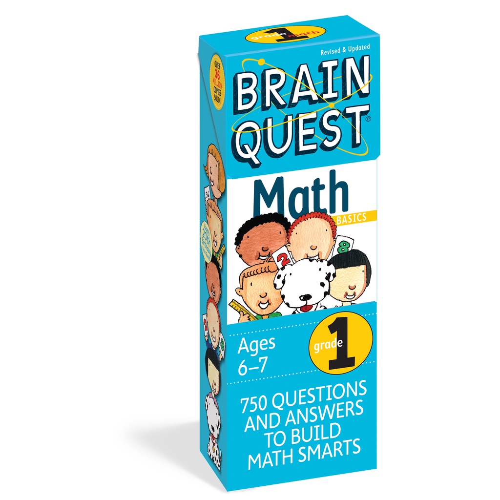 Brain Quest Math Basics Grade 1－750 Questions &amp; and Answers to Build Math Smarts, Ages 6-7/Marjorie Martinelli【禮筑外文書店】