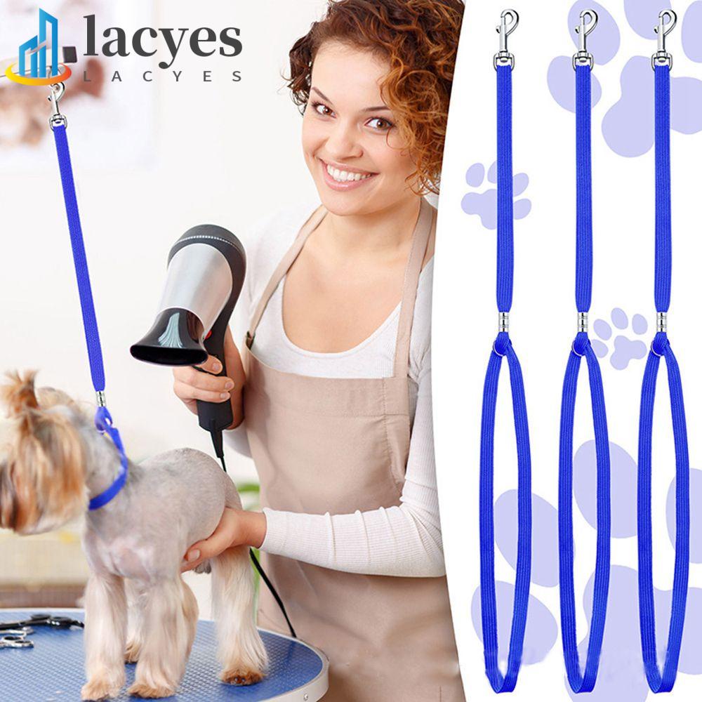 LACYES寵物環鎖固定可調節臂浴用於美容桌夾繩線束寵物美容繩