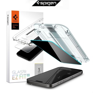 [1 件裝] Spigen iPhone 15 Pro/Max Privacy 13 鋼化玻璃Glas.tR EZ Fi