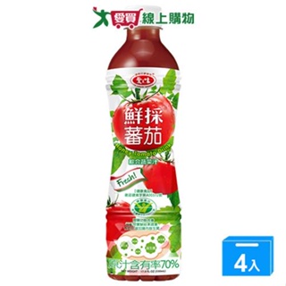 愛之味鮮採蕃茄綜合蔬菜汁530ML*4【愛買】