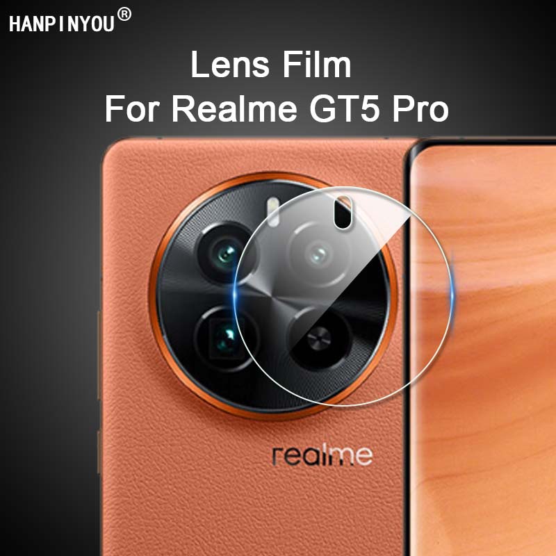 Realme GT5 GT 5 Pro 透明超薄後置攝像頭蓋軟膜的鏡頭保護膜 - 非鋼化玻璃