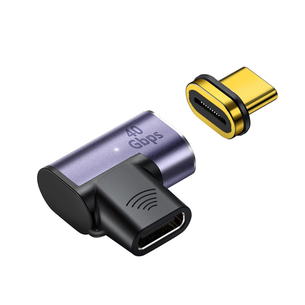 Type-c分離磁吸40GB轉接頭USB4雷電4轉接頭用thunderbolt3 UC-028