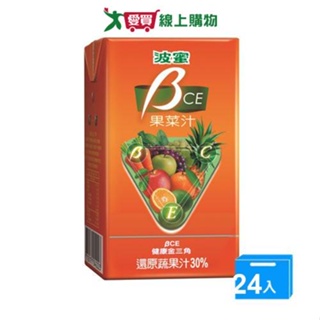 波蜜BCE果菜汁250MLx24入/箱【愛買】