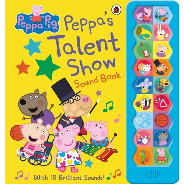 Peppa Pig: Peppa's Talent Show: Noisy Sound Book/Peppa Pig【禮筑外文書店】