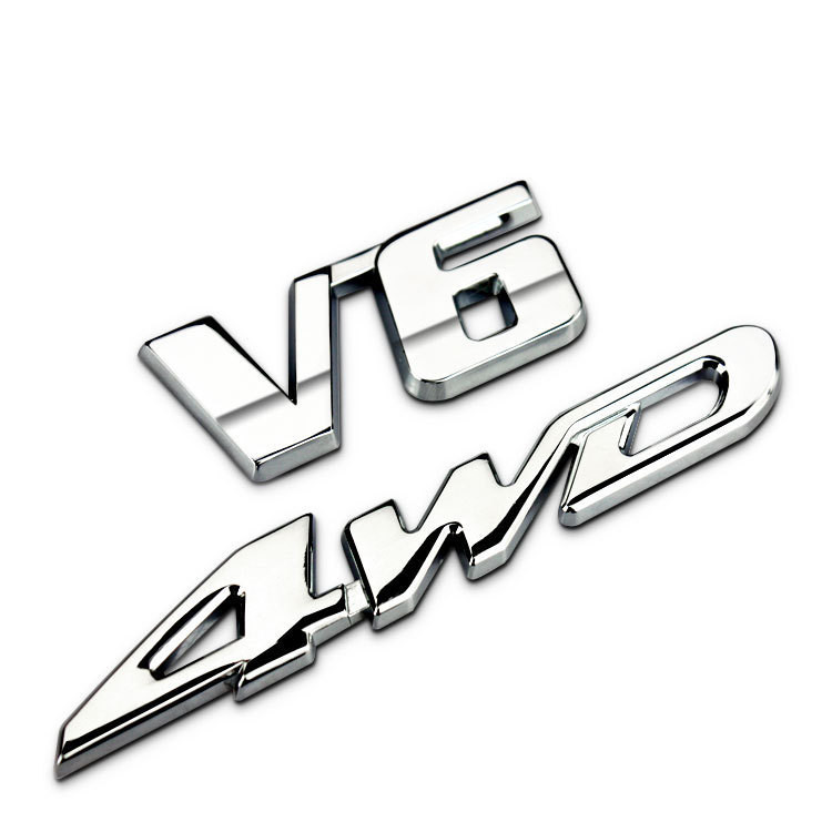 Toyota 豐田 Highlander 漢蘭達 車標 貼標 全金屬 漢蘭達 V6 4WD 四驅車標 車貼 改裝 個性