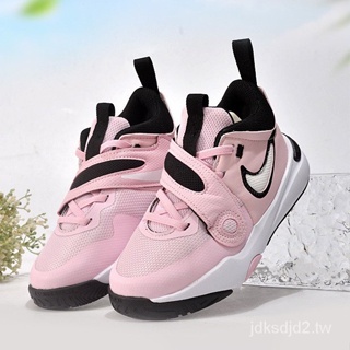 新款飛碟兒童運動鞋親子休閒籃球鞋/粉色