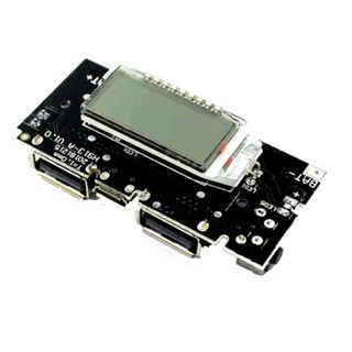 雙 USB 5V 1A 2.1A 18650 電池充電器 PCB 電源模組配件,用於 DIY LED LCD 模組板