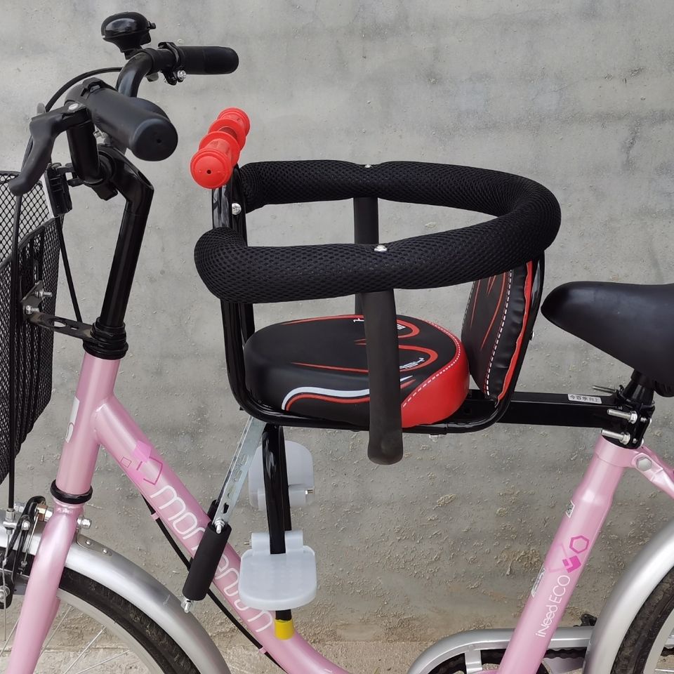 【免運】電動車座椅 電動自行車前置快拆座椅電瓶車兒童安全坐椅踏板車小孩寶全圍凳子