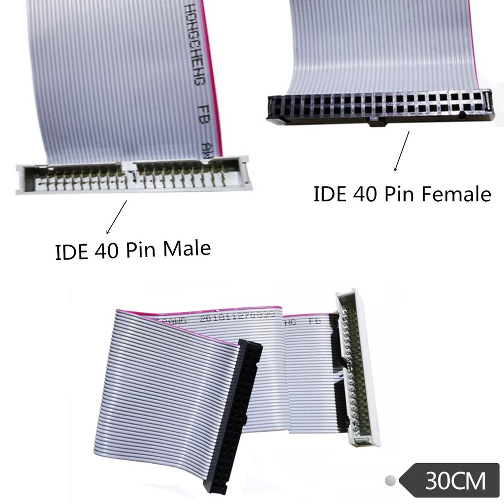 【批量可議價】40pin公對母 IDE排線IDE延長線40Pin IDE硬碟線IDE母對公硬碟線