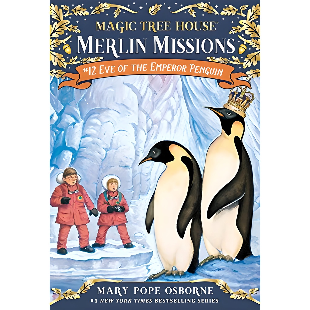 Merlin Missions #12: Eve of the Emperor Penguin (平裝本)/Mary Pope Osborne【三民網路書店】