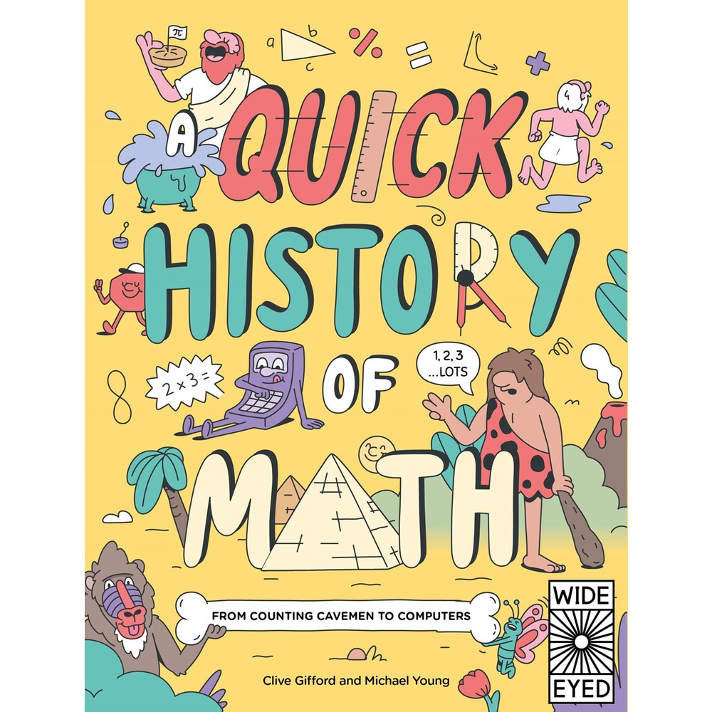 A Quick History of Math: From Counting Cavemen to Big Data (平裝本)/Clive Gifford【禮筑外文書店】