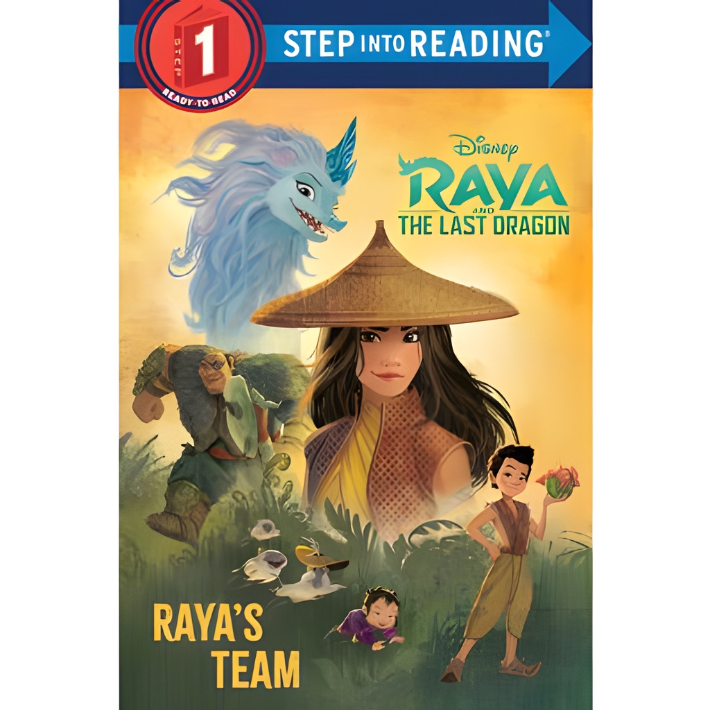 Raya and the Last Dragon Step Into Reading #1 (Disney Raya and the Last Dragon)/Random House Disney【禮筑外文書店】