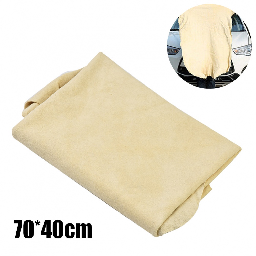 70cmx40cm 麂皮乾洗布吸水毛巾家用洗車