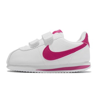 Nike 童鞋 Cortez Basic SL TDV 白 桃紅 小童鞋 幼童 阿甘鞋 【ACS】 904769-109