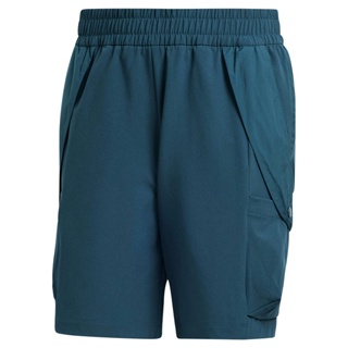 Adidas M CE Q3 SHO IA3084 男 短褲 亞洲版 運動 休閒 工裝口袋 舒適 愛迪達 藍綠