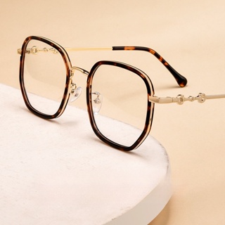 多邊形大框眼鏡架 復古眼鏡TR眼鏡框 男女藝文光學眼鏡架