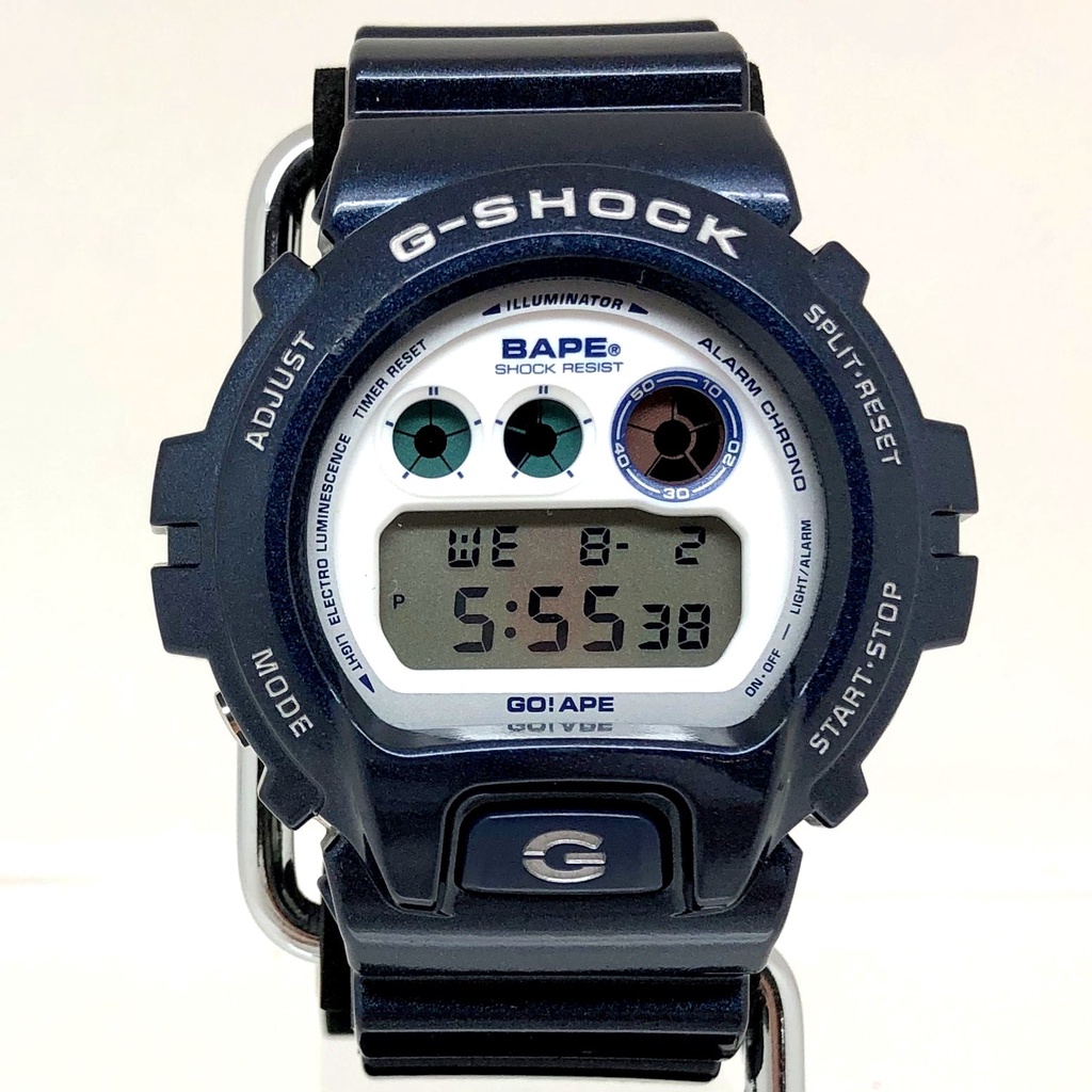 CASIO  G-SHOCK 手錶DW-6900 APE 日本直送 二手