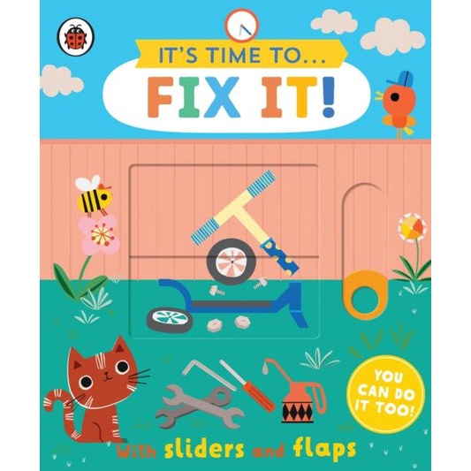 It's Time to... Fix It!：You can do it too, with sliders and flaps(硬頁書)/Ladybird【禮筑外文書店】
