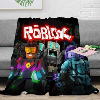 3D新款 ROBLOX 柔軟舒適午睡毯法蘭絨印花保暖睡覺毛毯保暖被子