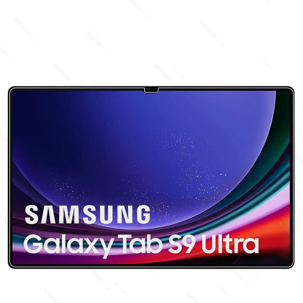 SAMSUNG 適用於三星 Galaxy Tab S9 Ultra 14.6 英寸/S9 Plus/S9 的疏油高清防刮